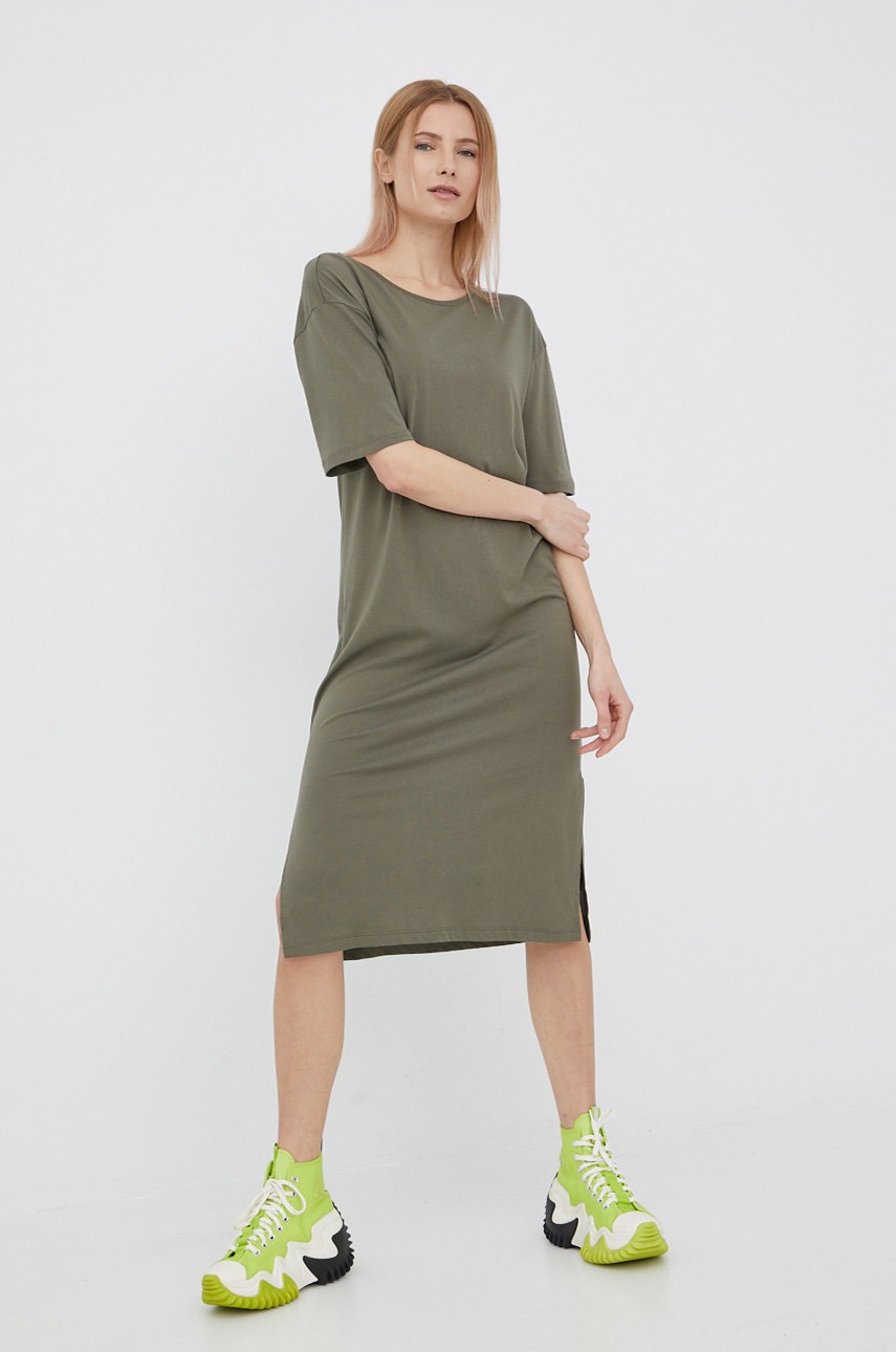 

Сукня Noisy May колір сірий mini oversize