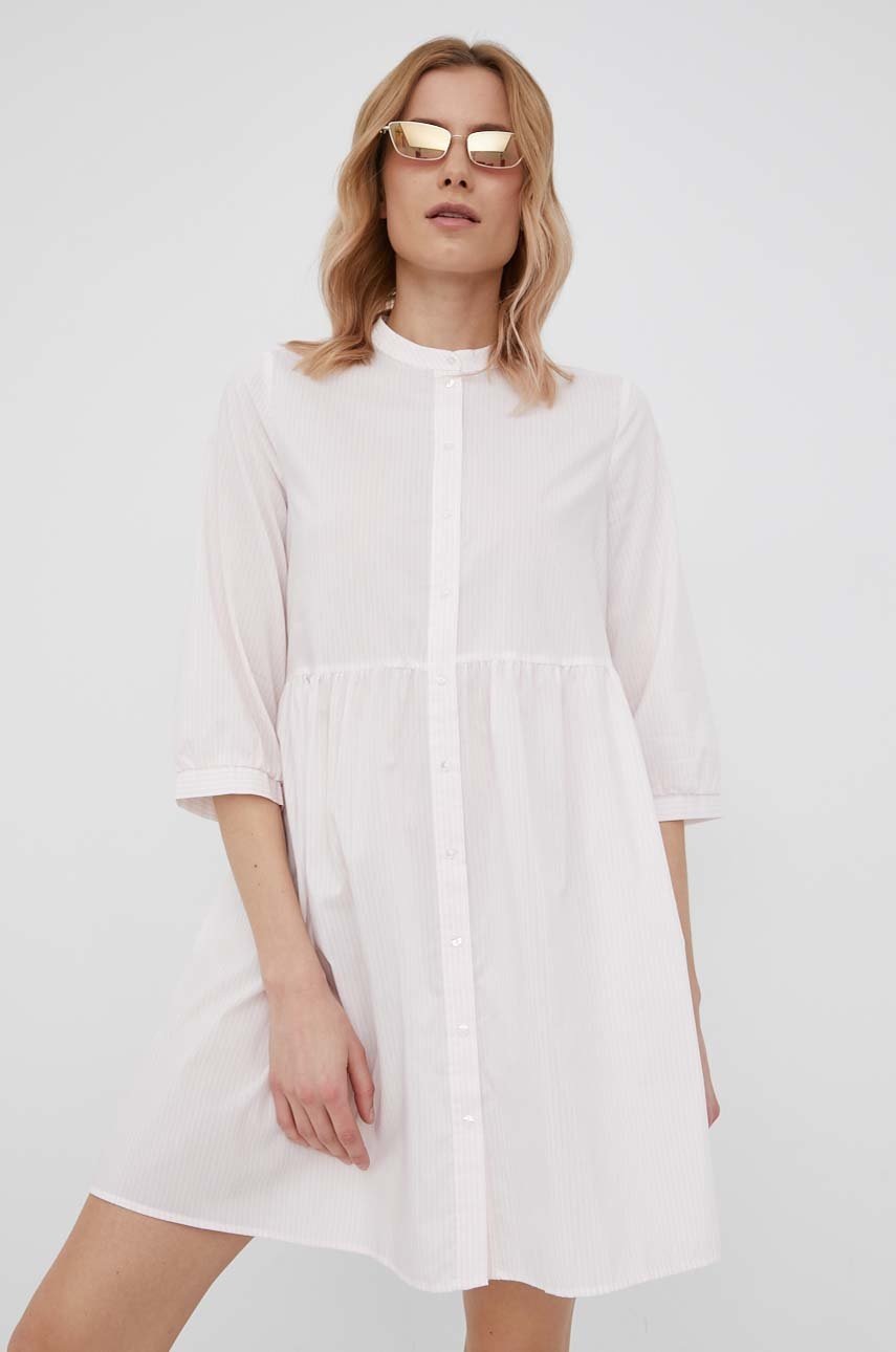 

Платье Vero Moda цвет розовый mini расклешённая