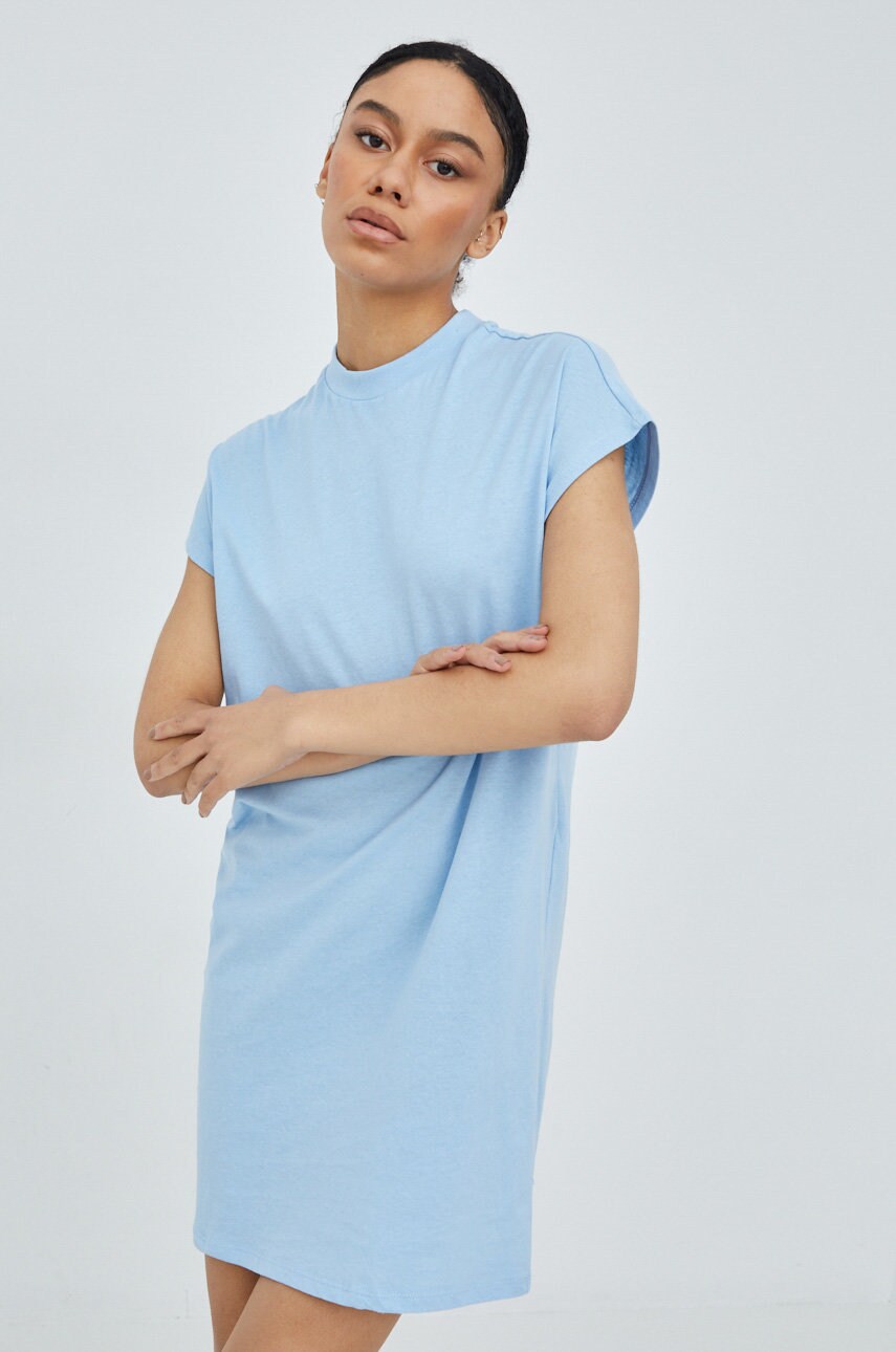

Хлопковое платье Vero Moda mini прямая