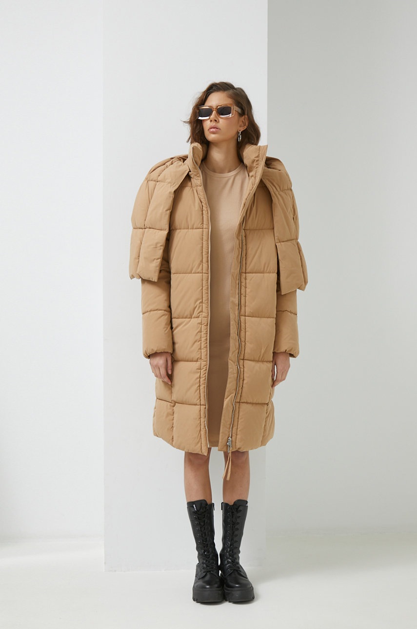 

Сукня Vero Moda колір бежевий mini облягаюча