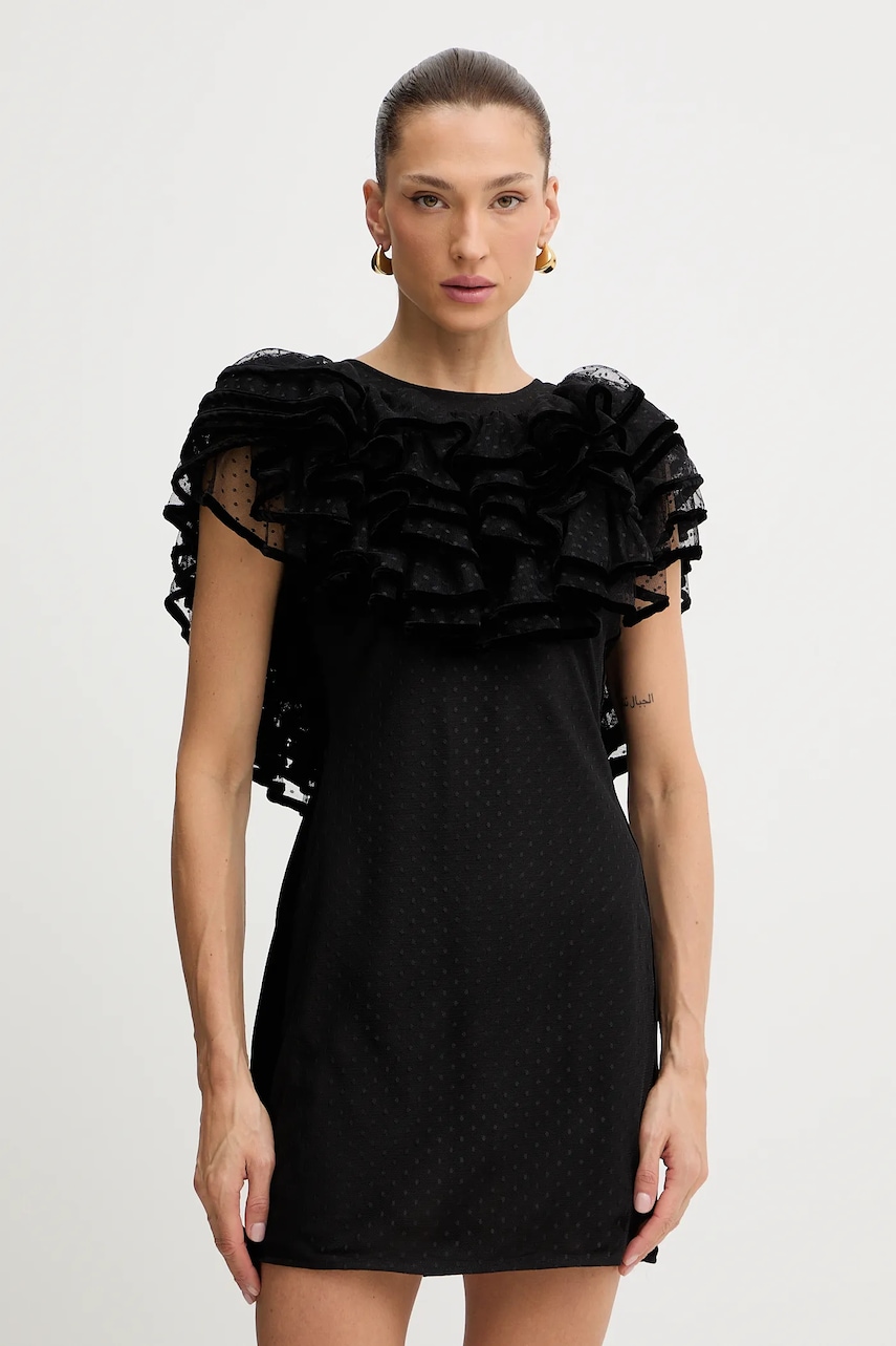 Φόρεμα με προσθήκη μεταξιού Twinset