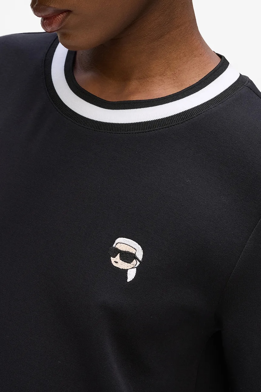 Сукня Karl Lagerfeld колір чорний mini пряма A4W13020