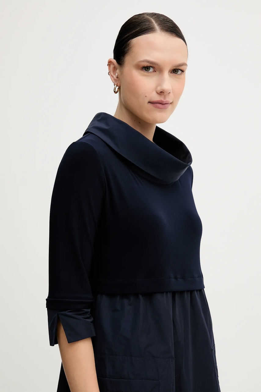 Сукня Joseph Ribkoff колір синій mini розкльошена 173444