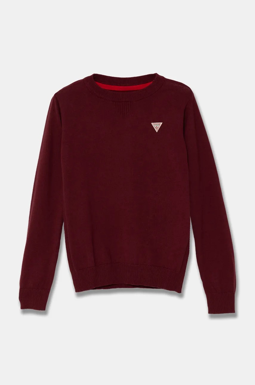 

Детски пуловер Guess в бордо от лека материя N0YR04 Z2VV0