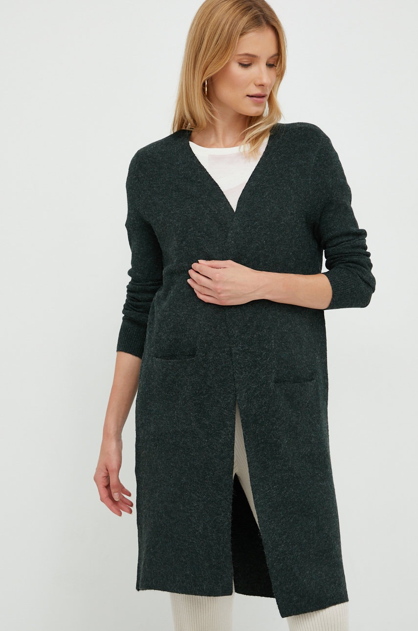 

Жилетка Vero Moda в зелено от лека материя, Зелен