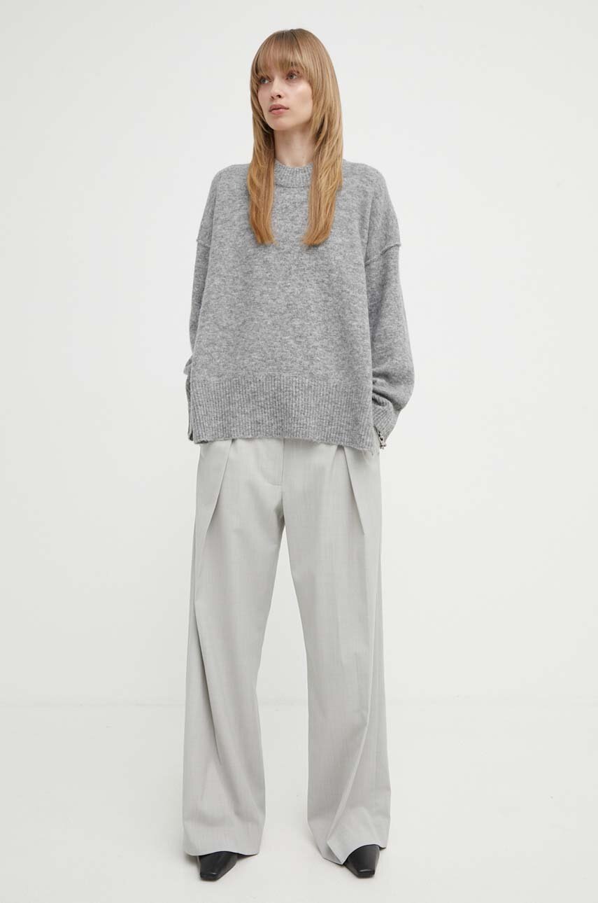 Μάλλινο πουλόβερ Day Birger et Mikkelsen Josie - Cozy Days RD γυναικείο, χρώμα: γκρι, DAY100420 φωτογραφία