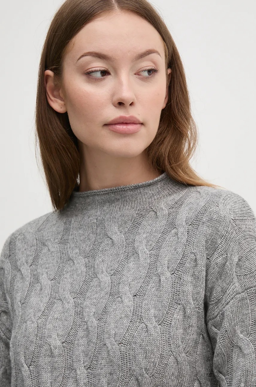 Πουλόβερ με προσθήκη μαλλιού United Colors of Benetton φωτογραφία