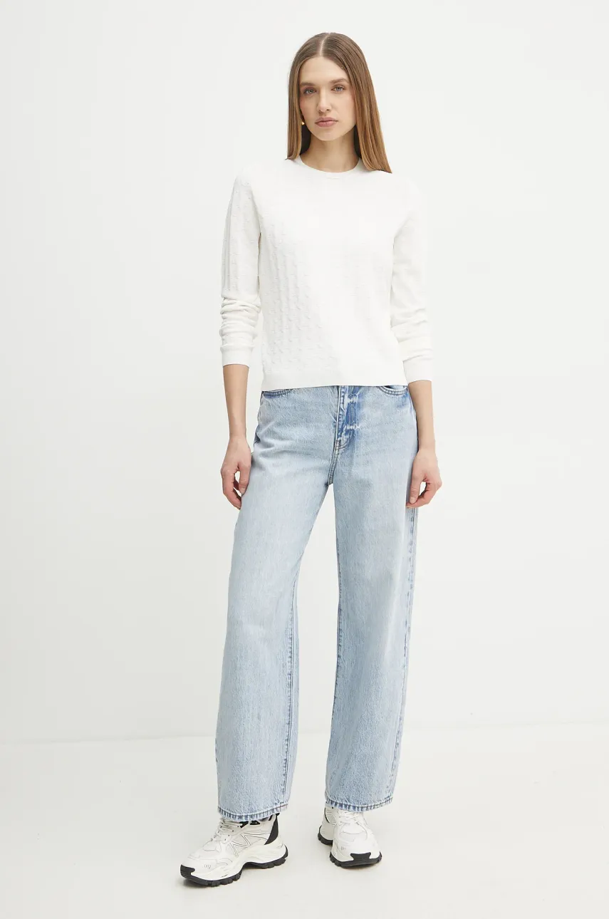 Свитер Armani Exchange женский цвет бежевый лёгкий XW000910 AF10352 Свитер Armani Exchange женский цвет бежевый лёгкий XW000910 AF10352