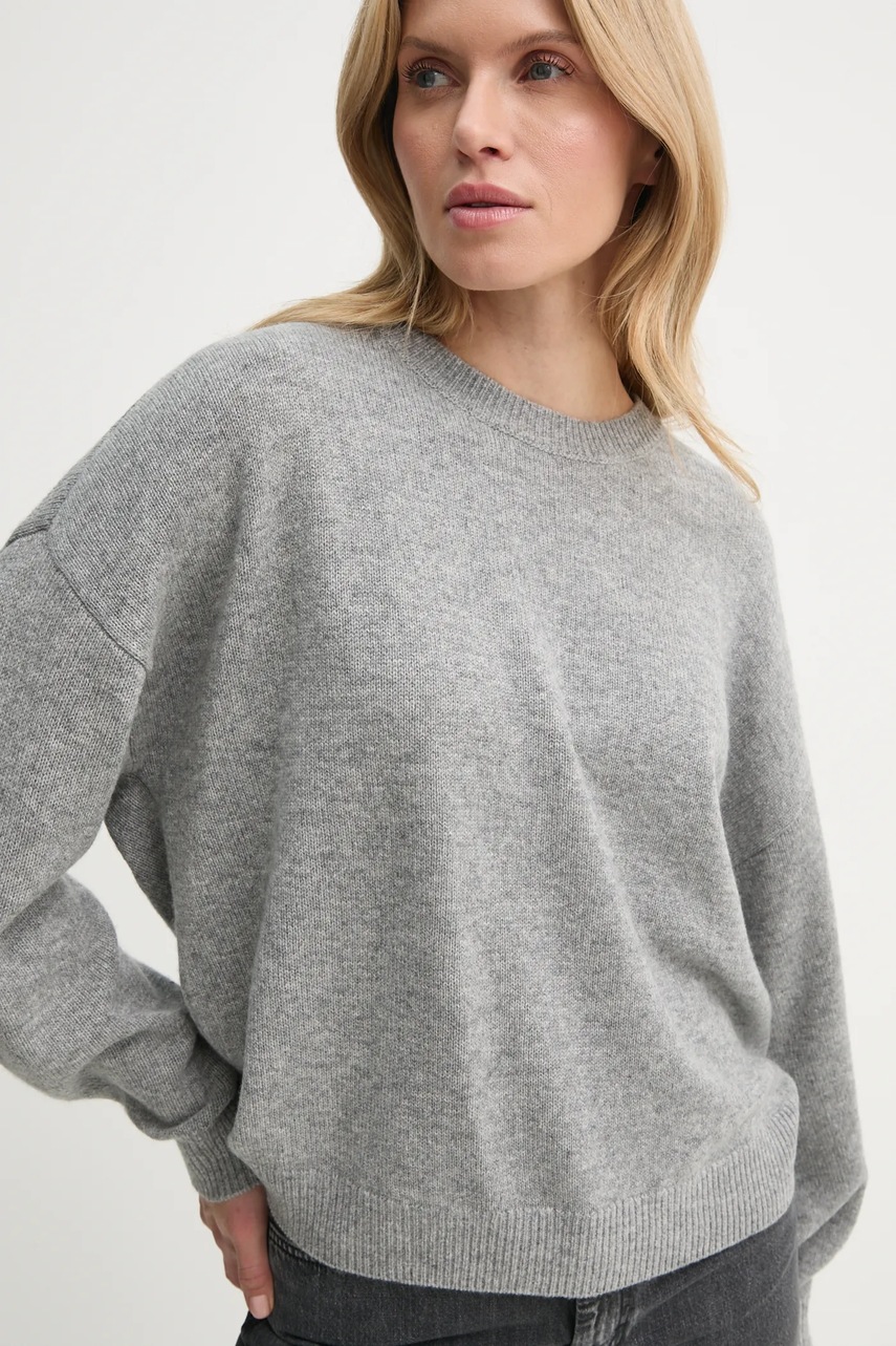 Πουλόβερ Gestuz χρώμα: γκρι, 10909852 φωτογραφία