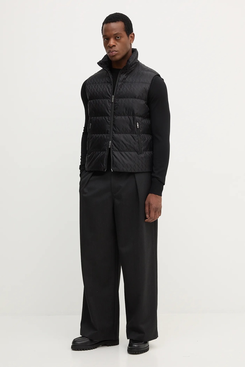 Свитер Emporio Armani цвет бежевый лёгкий 8N1M42 1M67Z