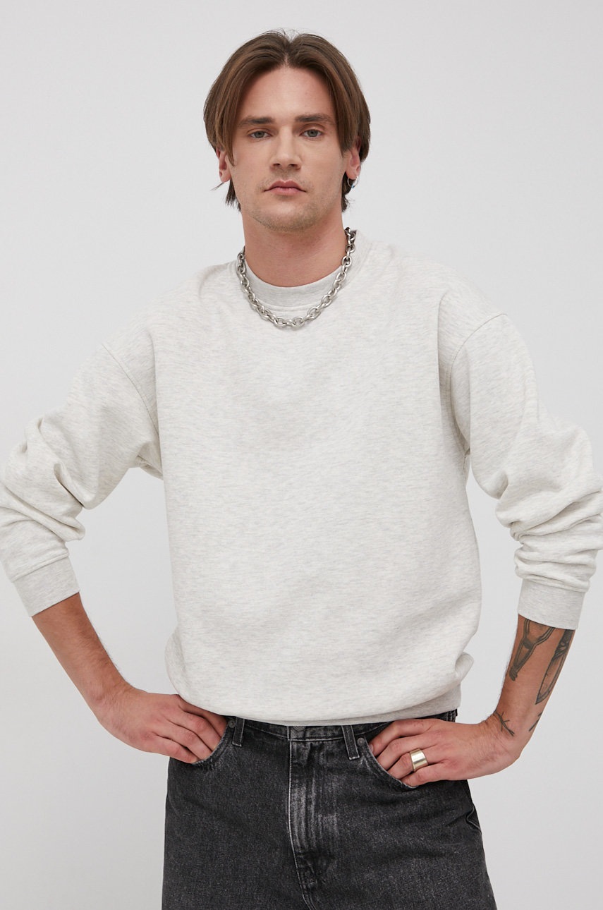 

Суичър Jack & Jones мъжки в сиво с изчистен дизайн, Сив