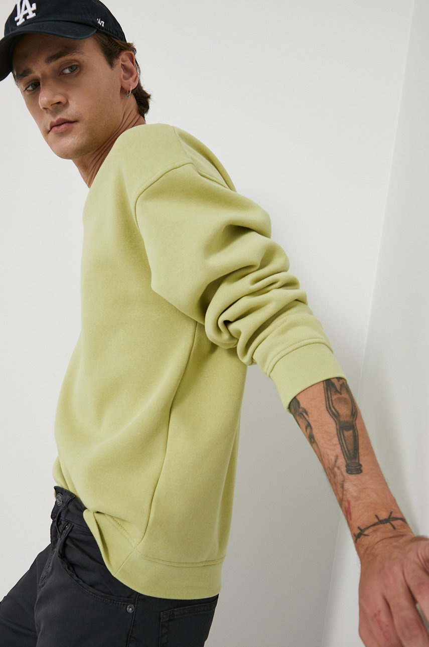 

Суичър Jack & Jones мъжки в бежово с изчистен дизайн, Зелен
