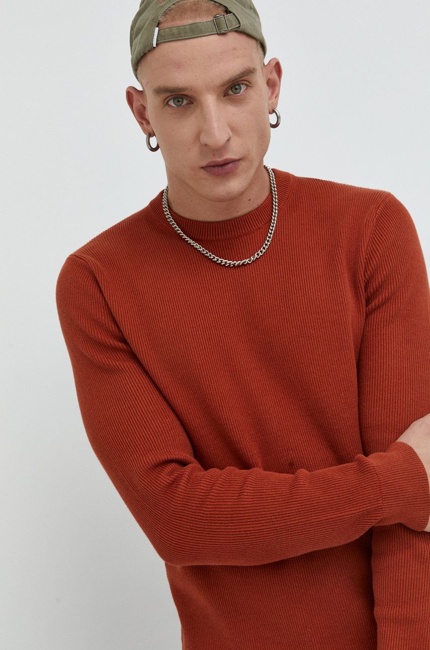 Only & Sons pulover barbati, culoarea portocaliu, answear.ro imagine noua