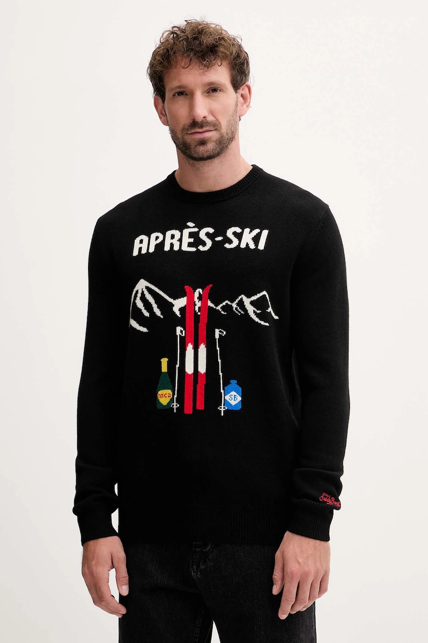 MC2 Saint Barth pulover de lana culoarea galben