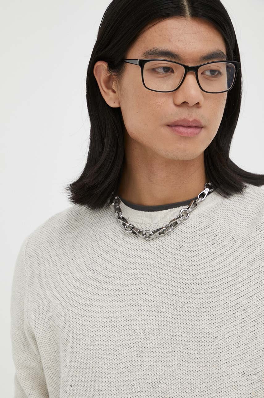 Πουλόβερ American Vintage χρώμα: μπεζ φωτογραφία