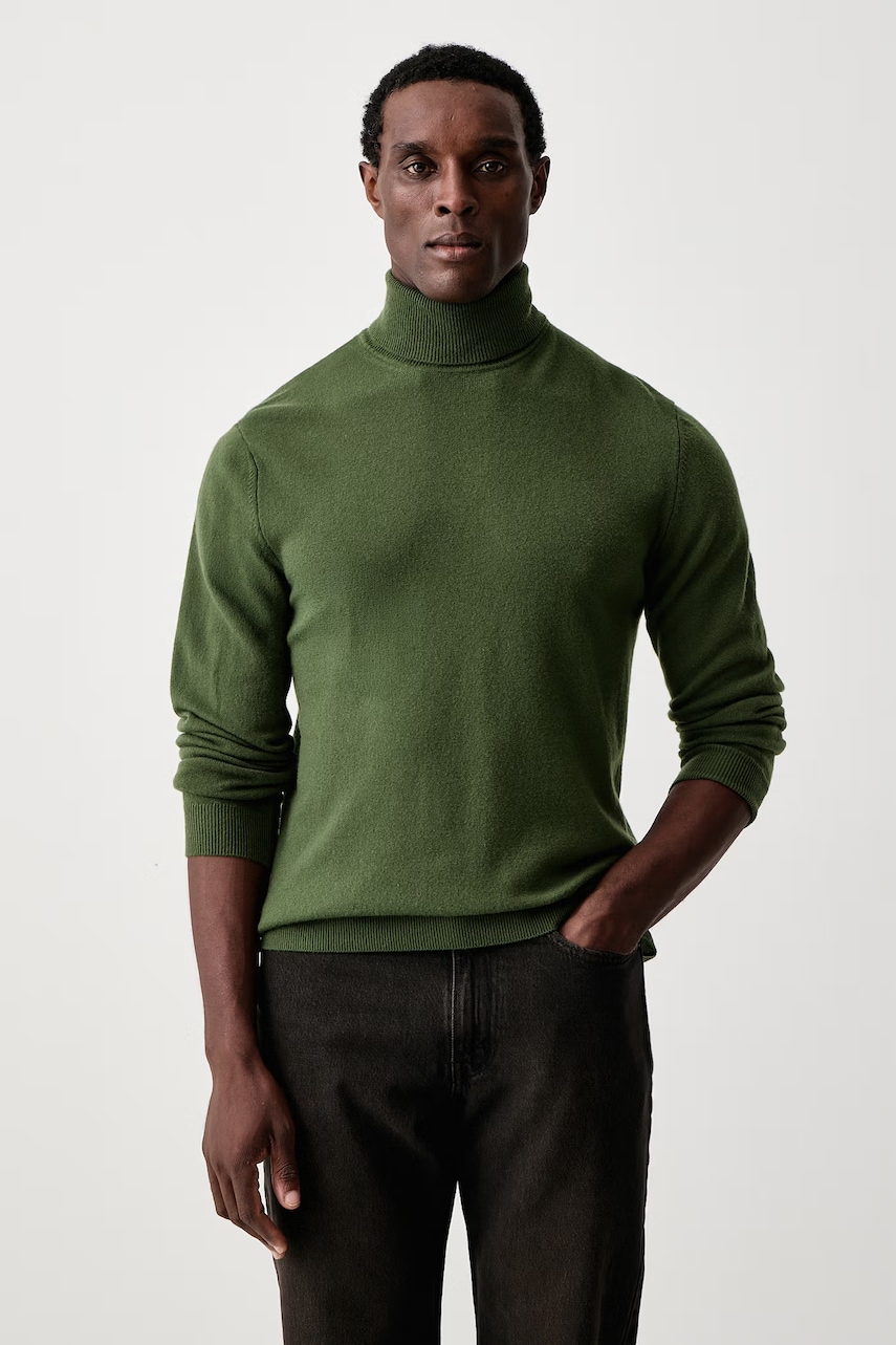 United Colors of Benetton dolčevita za muškarce od vune