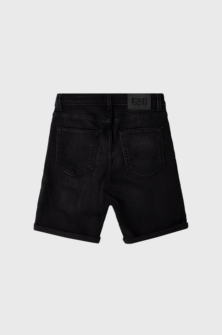 

Дитячі джинсові шорти Jack & Jones колір сірий регульована талія