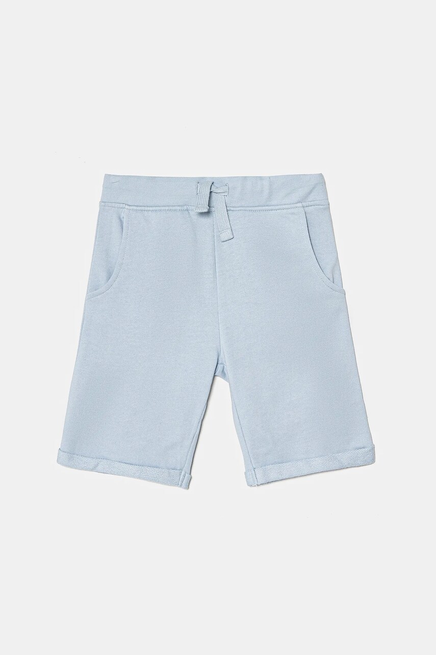 Levně Dětské kraťasy Guess modrá barva, nastavitelný pas, N93Q18 KAUG0