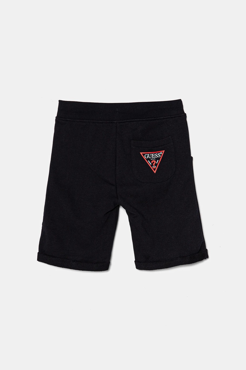 Детские шорты Guess цвет синий регулируемая талия N93Q18 KAUG0