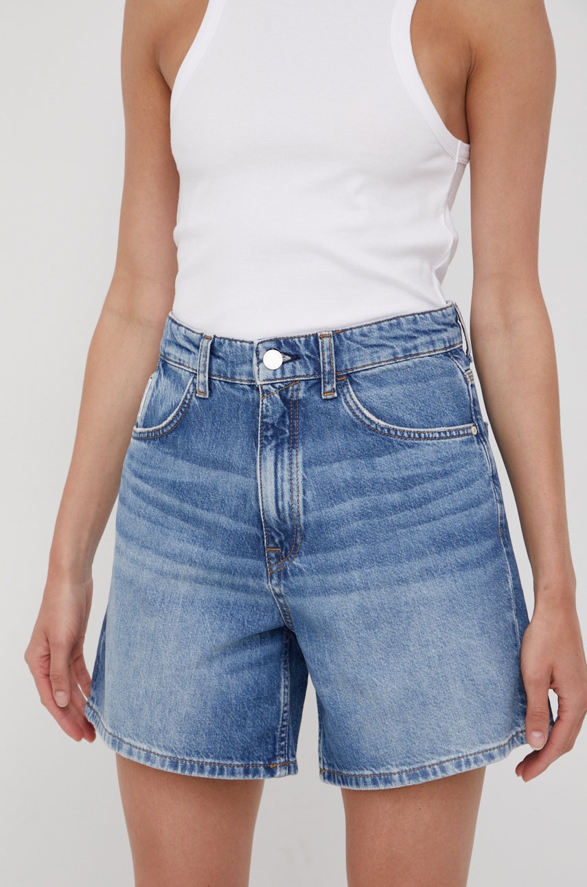 

Джинсові шорти Marc O'Polo Denim жіночі однотонні висока посадка