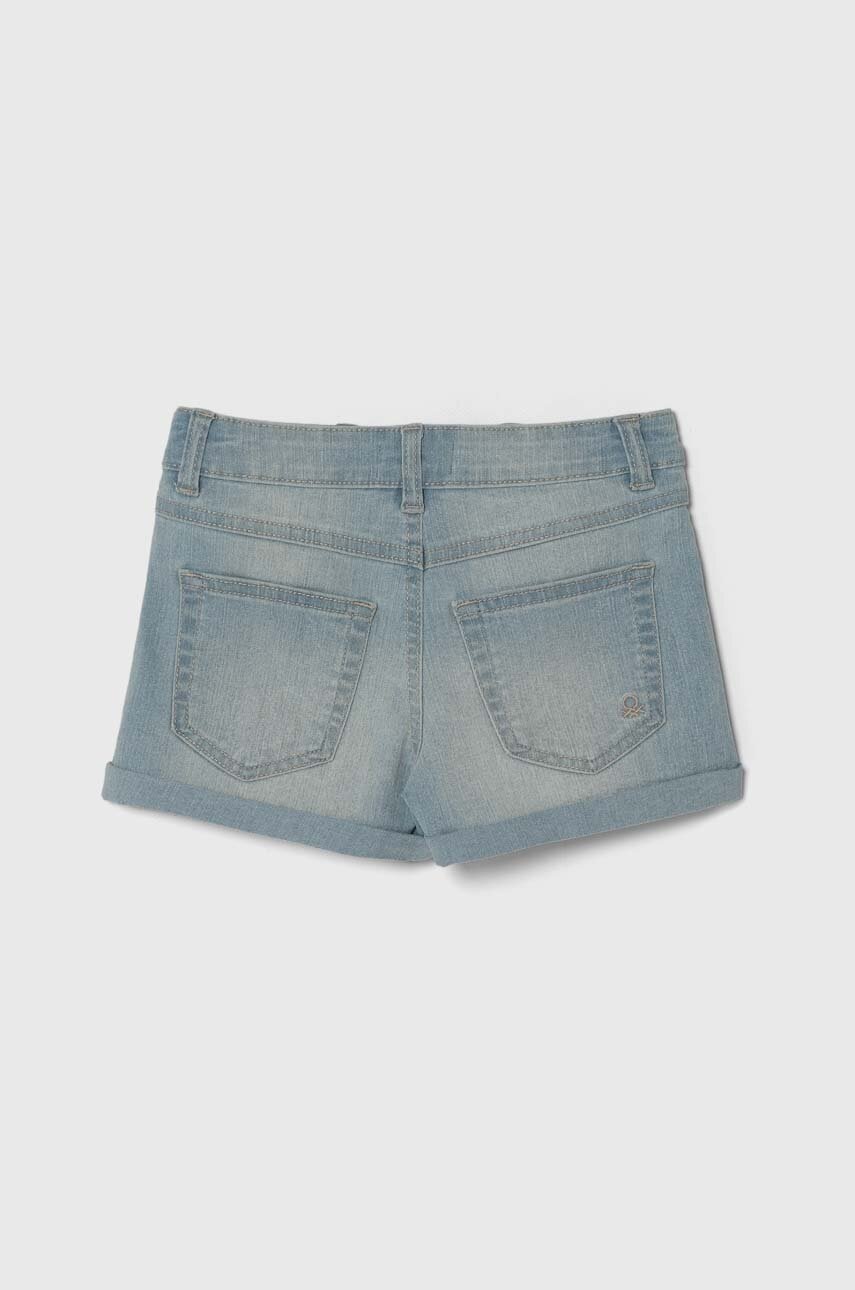 Детские джинсовые шорты United Colors of Benetton однотонные регулируемая талия во Львове Детские джинсовые шорты United Colors of Benetton однотонные регулируемая талия во Львове