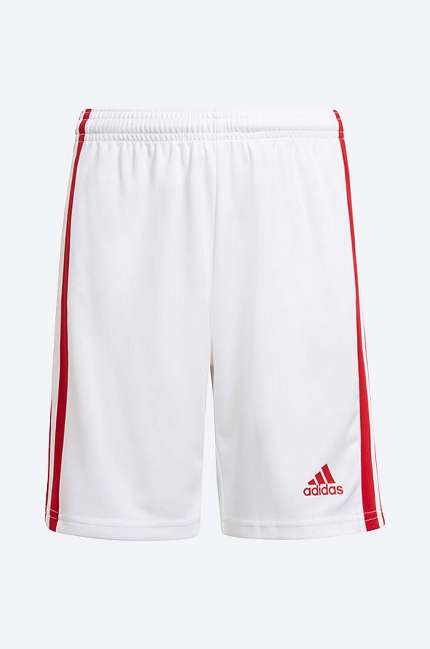 

Детские шорты adidas Squad 21 цвет белый с аппликацией