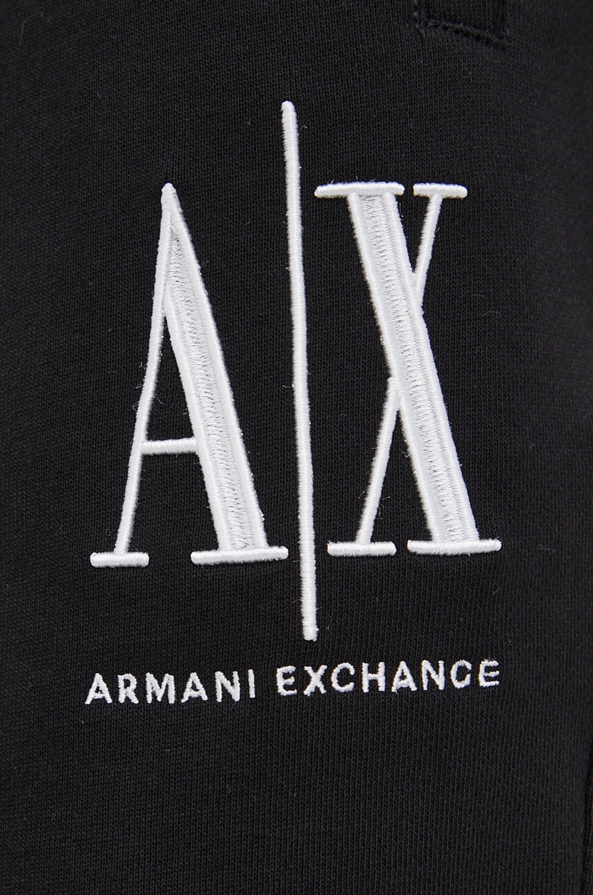 Шорти Armani Exchange чоловічі колір чорний 