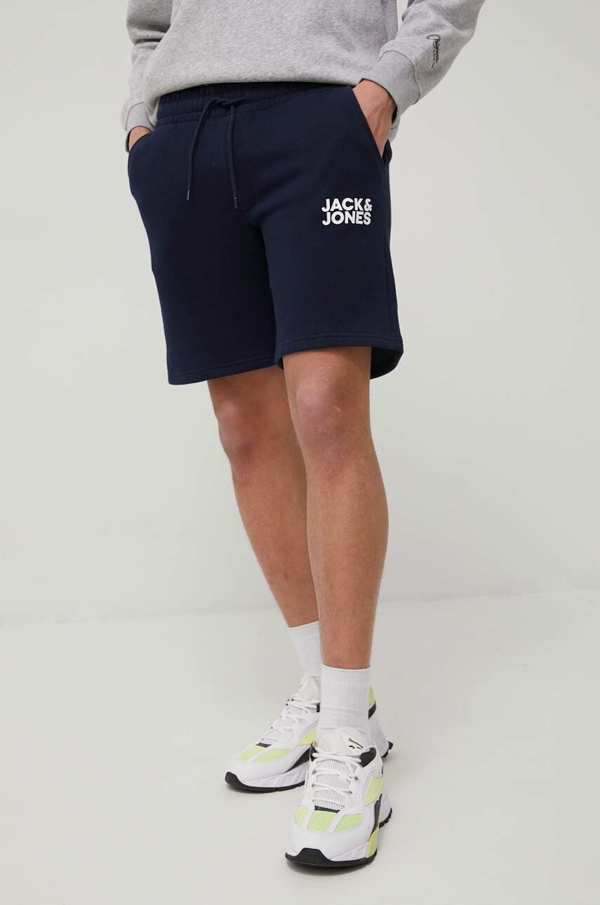 

Къси панталони Jack & Jones мъжко в тъмносиньо, Тъмносин