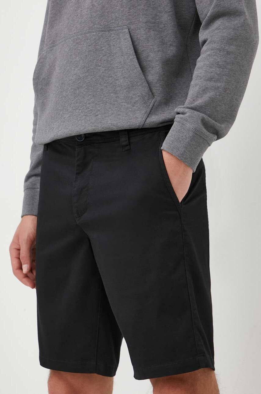 Armani Exchange Pantaloni Scurti Barbati, Culoarea Negru