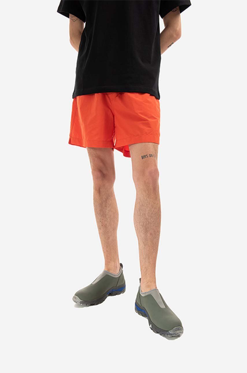 A-COLD-WALL* pantaloni scurți Natant Short bărbați, culoarea portocaliu ACWMSW001.-RICHORANGE