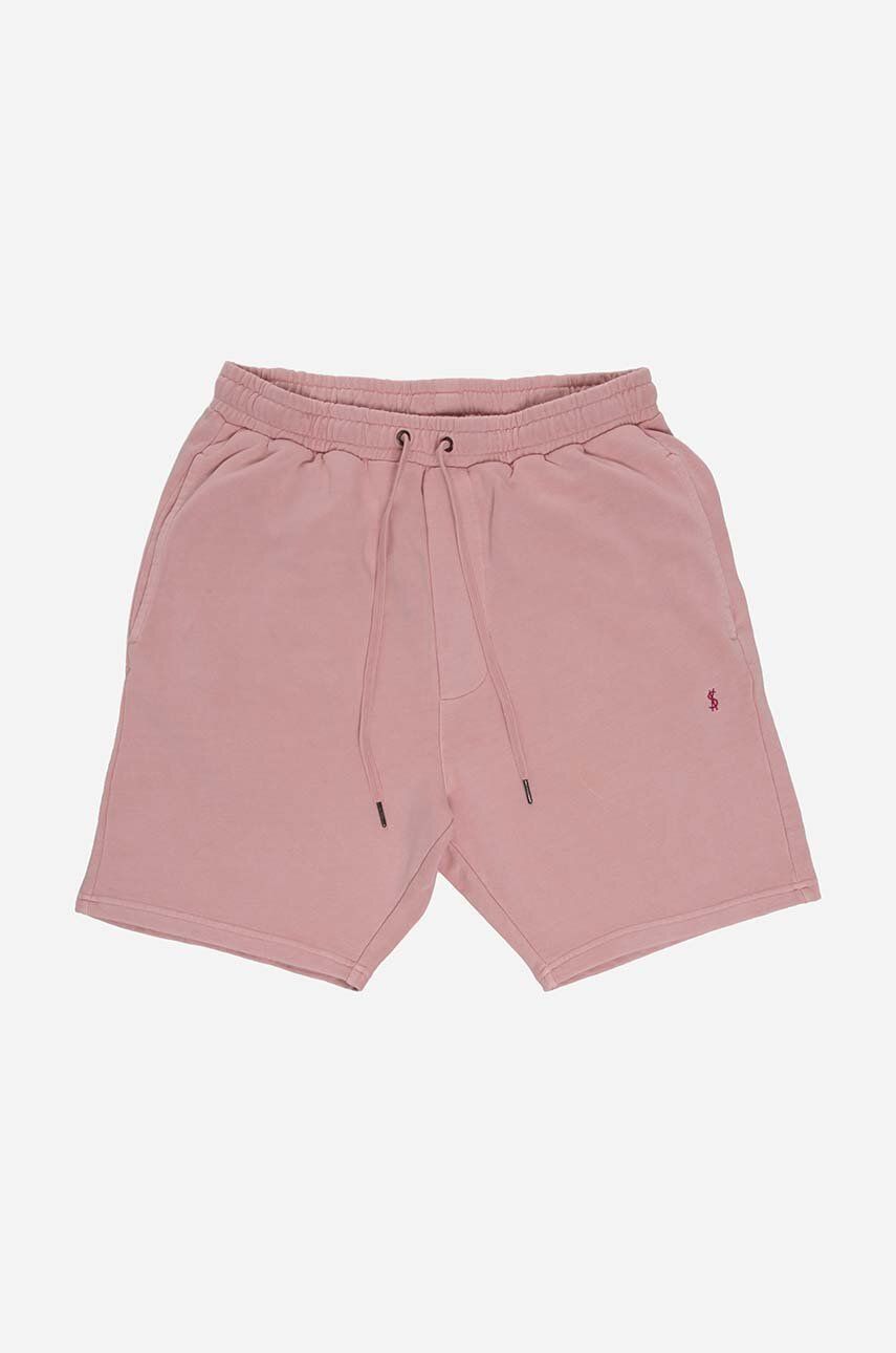 KSUBI pantaloni scurți din bumbac 4x4 Trak Short Quartz culoarea roz MSP23WA013-PINK