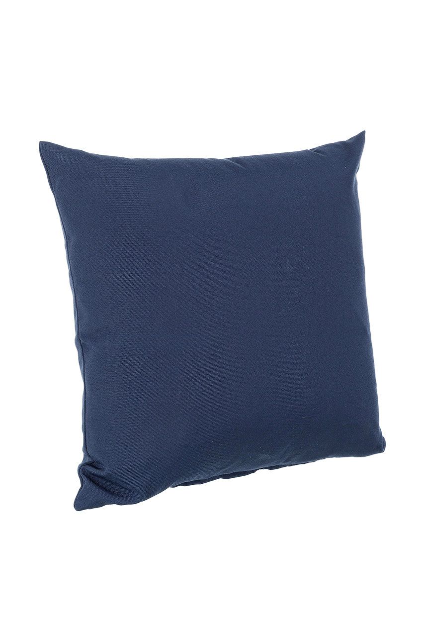 Bizzotto Dekorativní polštář Rihanna 43 x 43 cm - modrá -  Textilní materiál