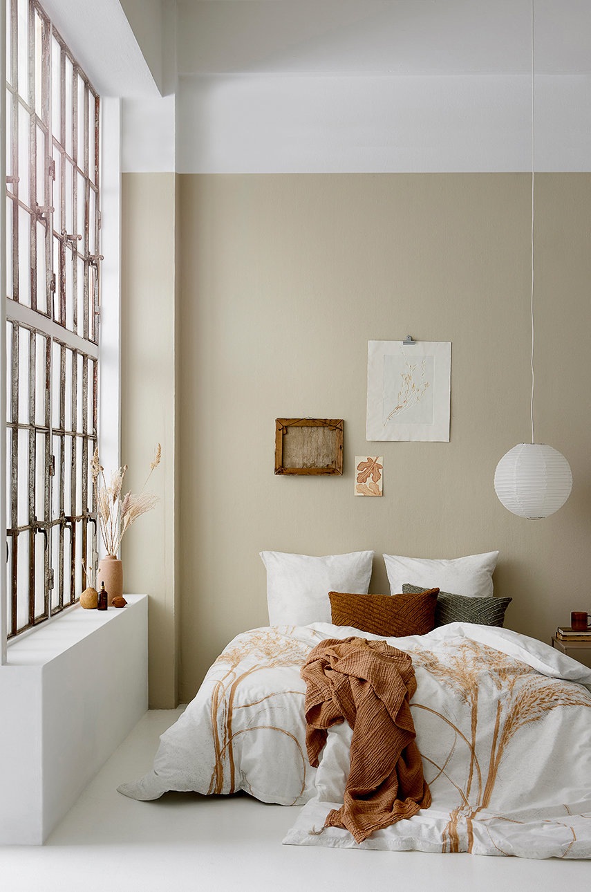 Σετ βαμβακερά κλινοσκεπάσματα Södahl Silvergrass 60x63/140x220 cm φωτογραφία