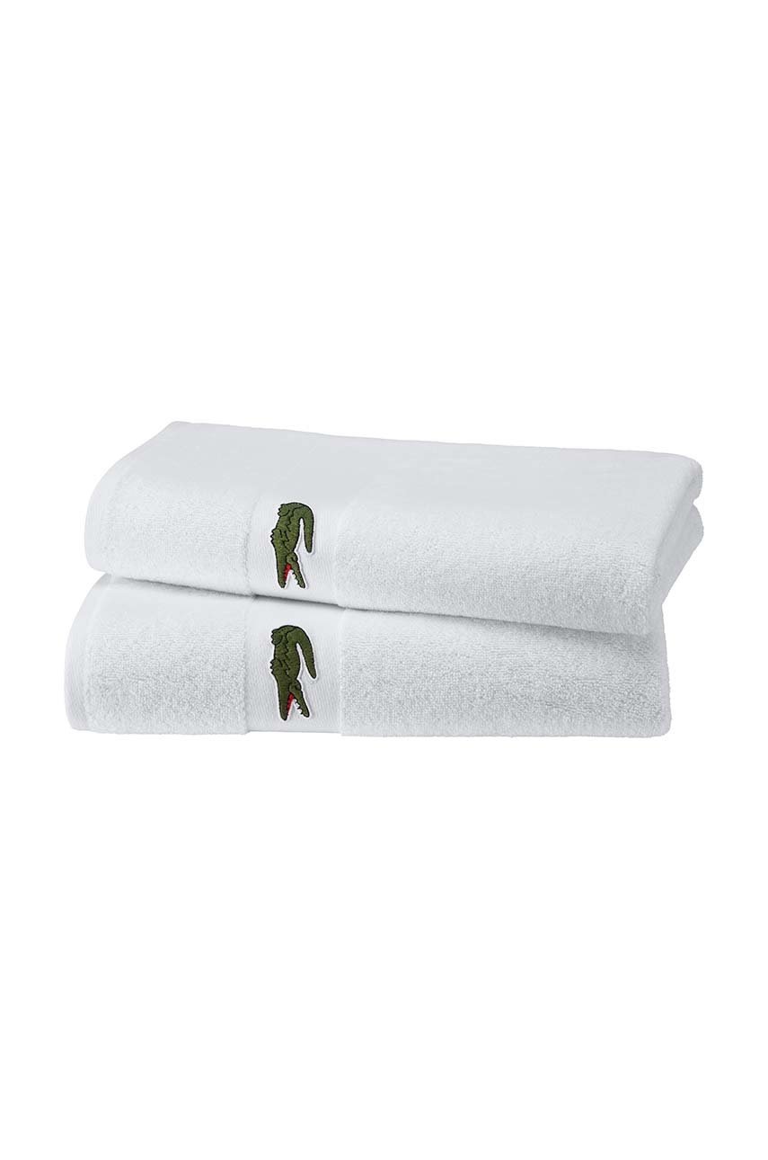 Μεγάλη βαμβακερή πετσέτα Lacoste 90 x 150 cm φωτογραφία