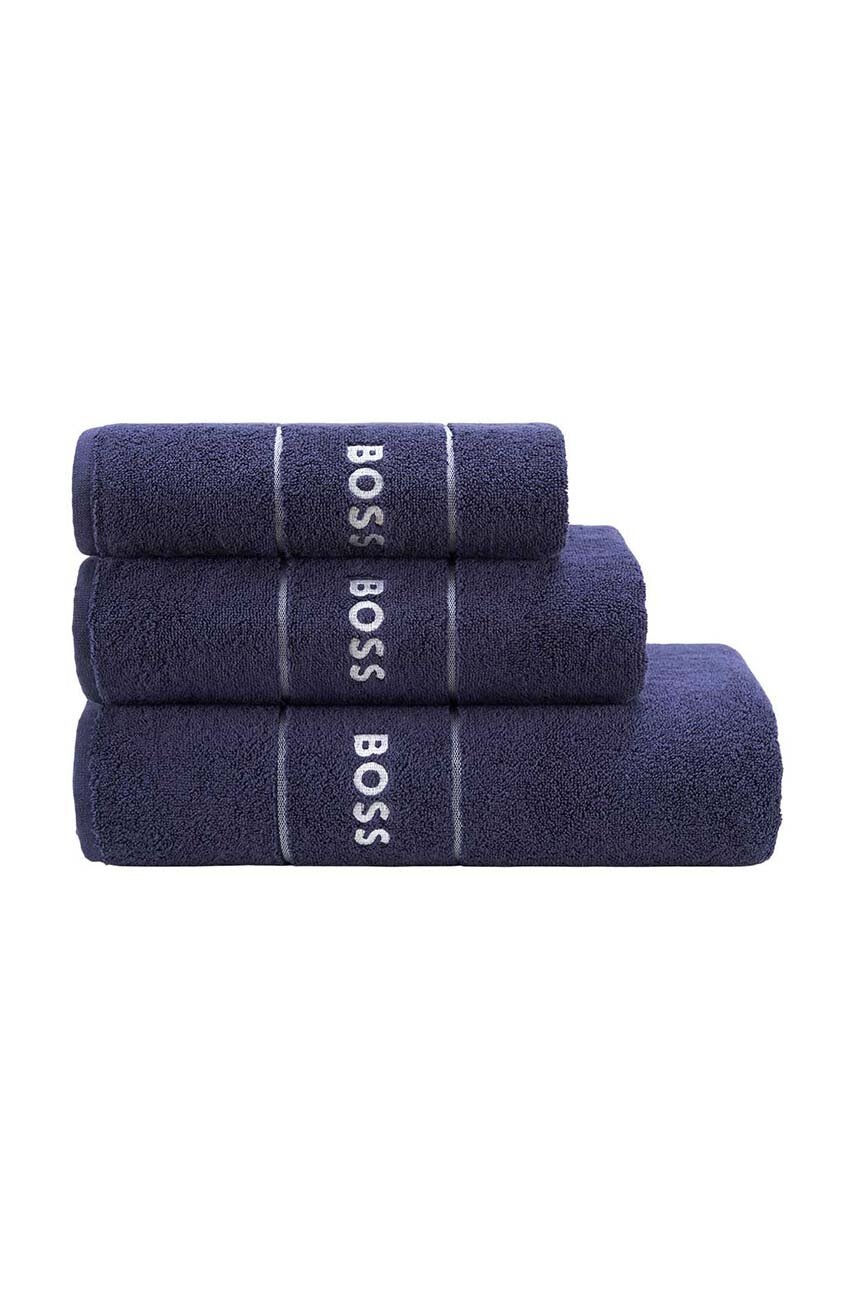 Μικρή βαμβακερή πετσέτα BOSS 40 x 60 cm φωτογραφία