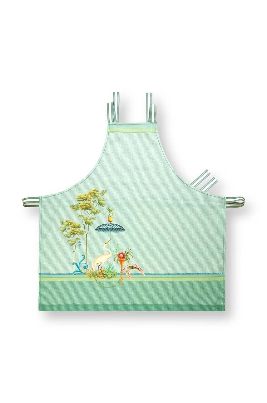 Pip Studio șorț de bucătărie din bumbac Jolie Heron