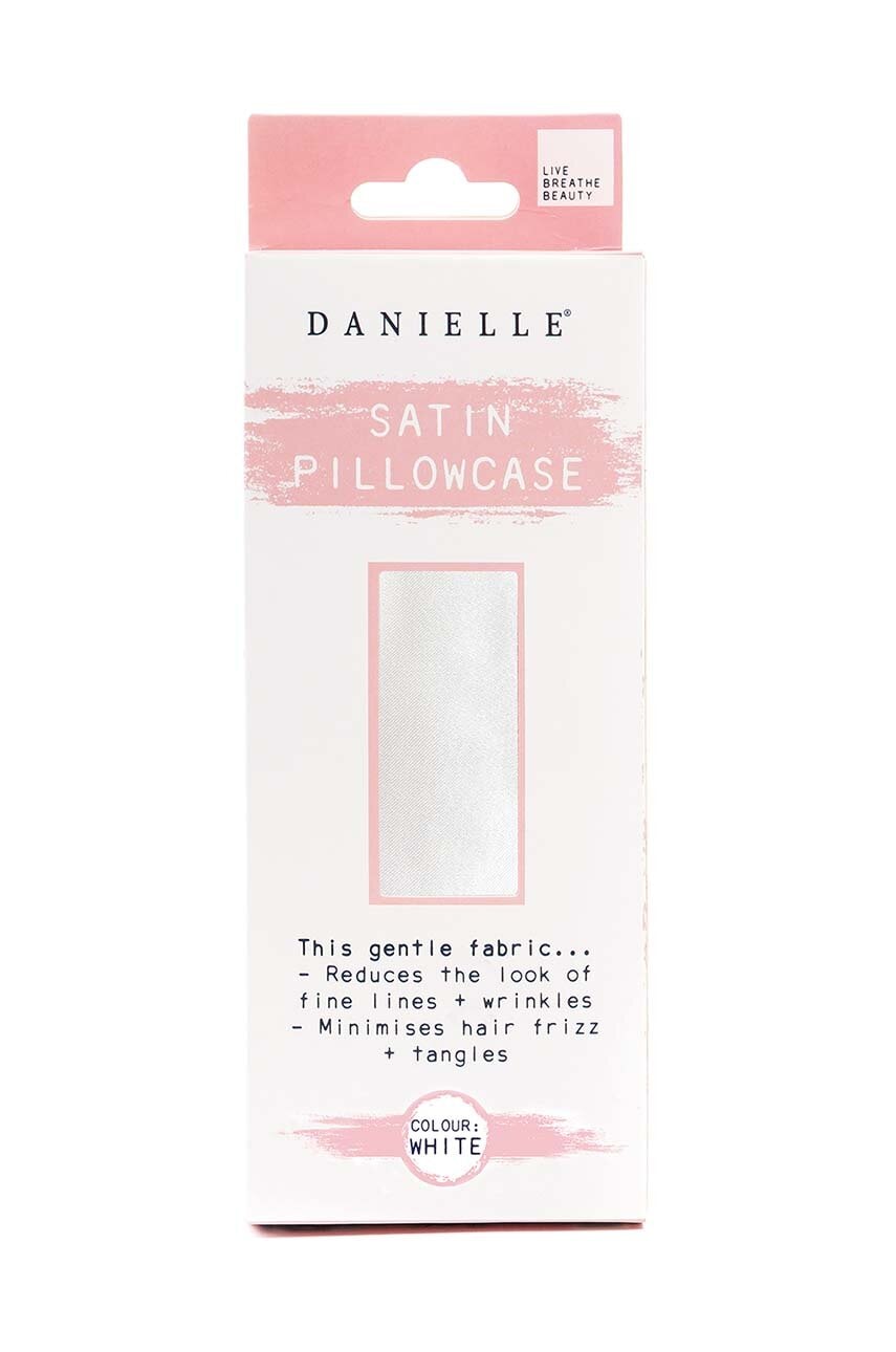 Danielle Beauty față de pernă din satin White Satin