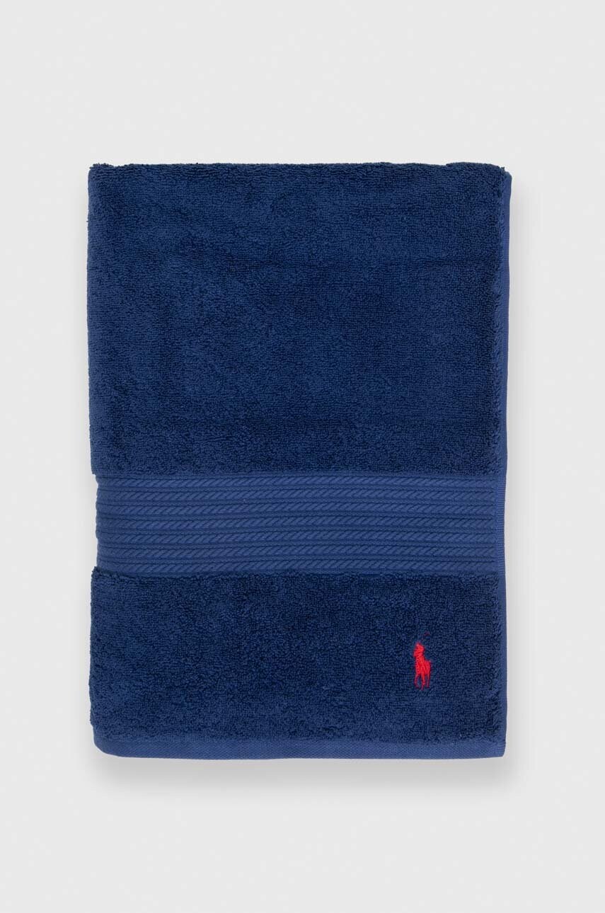 

Голяма памучна кърпа Ralph Lauren Bath Sheet Player, Тъмносин