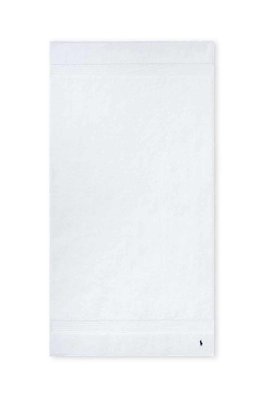 Velký bavlněný ručník Ralph Lauren Bath Towel Player - bílá -  Bavlna