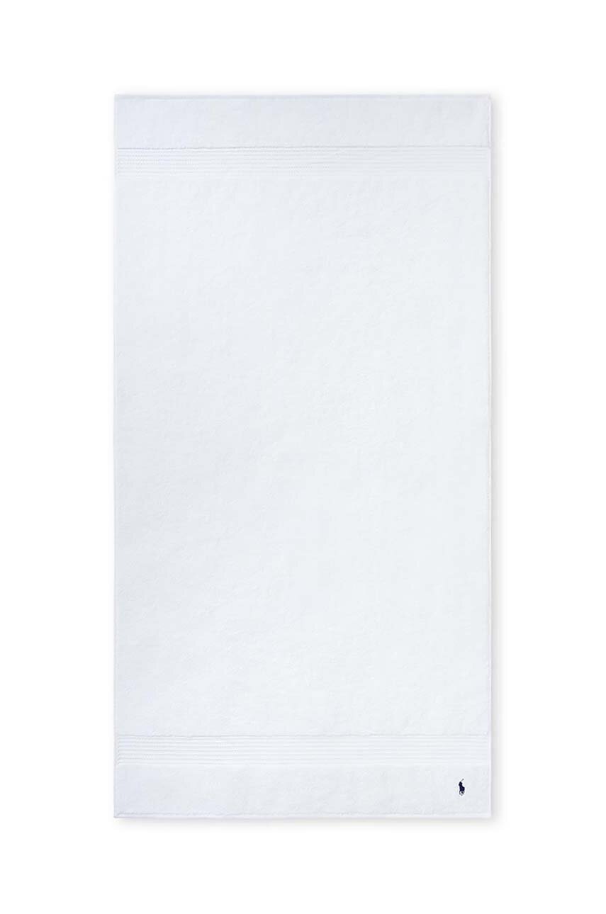 Velký bavlněný ručník Ralph Lauren Bath Towel Player - bílá -  Bavlna