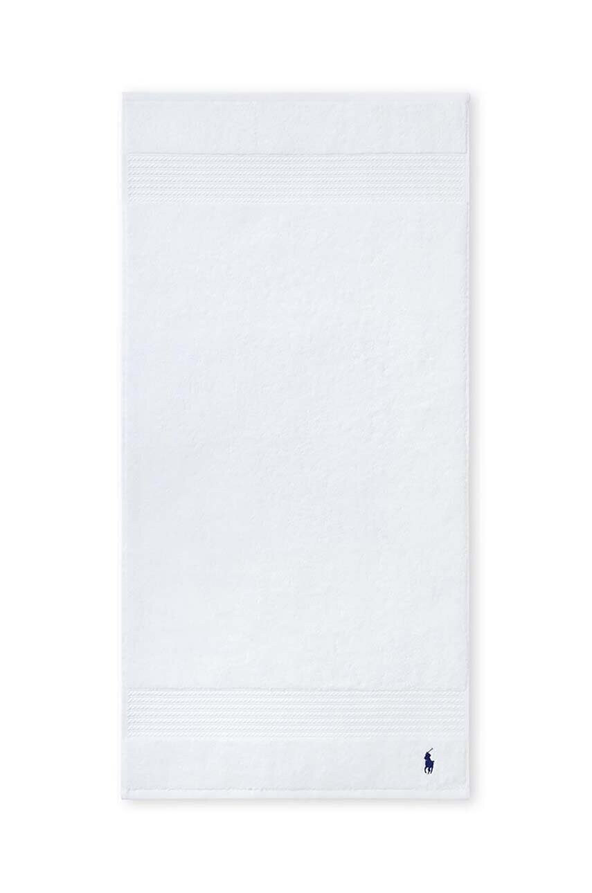 

Средна памучна кърпа Ralph Lauren Handtowel Player, Бял