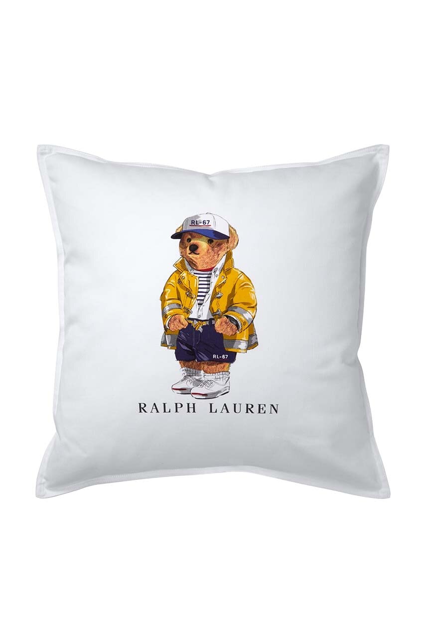 

Памучна калъфка за възглавница Ralph Lauren, Бял