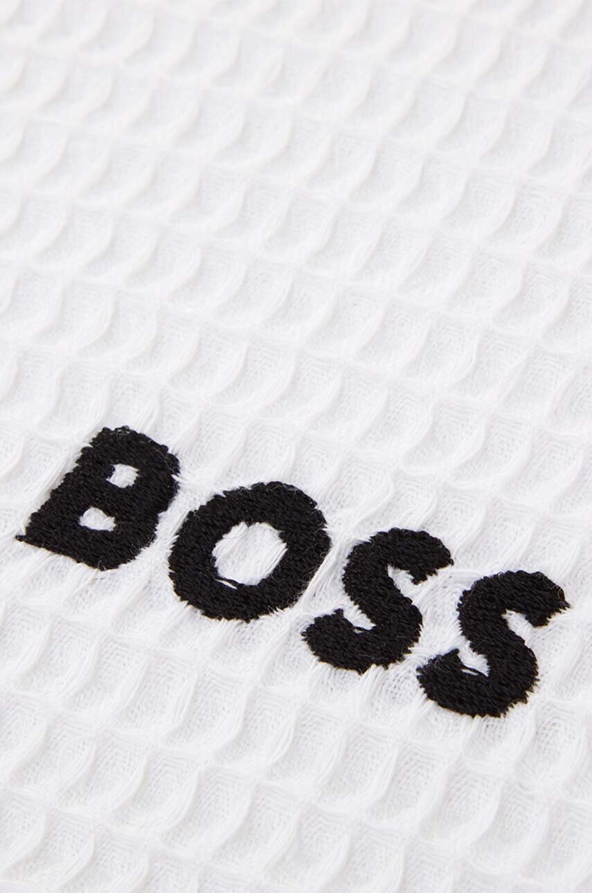 Μεσαία βαμβακερή πετσέτα Hugo Boss Waffle Handtowel 50 x 100 cm φωτογραφία