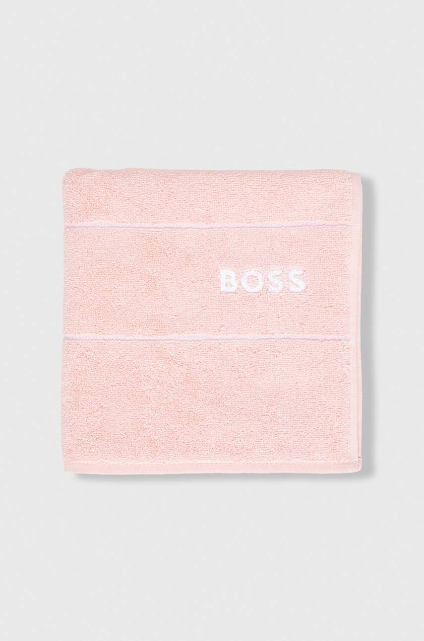 Μικρή βαμβακερή πετσέτα BOSS 50 x 100 cm φωτογραφία