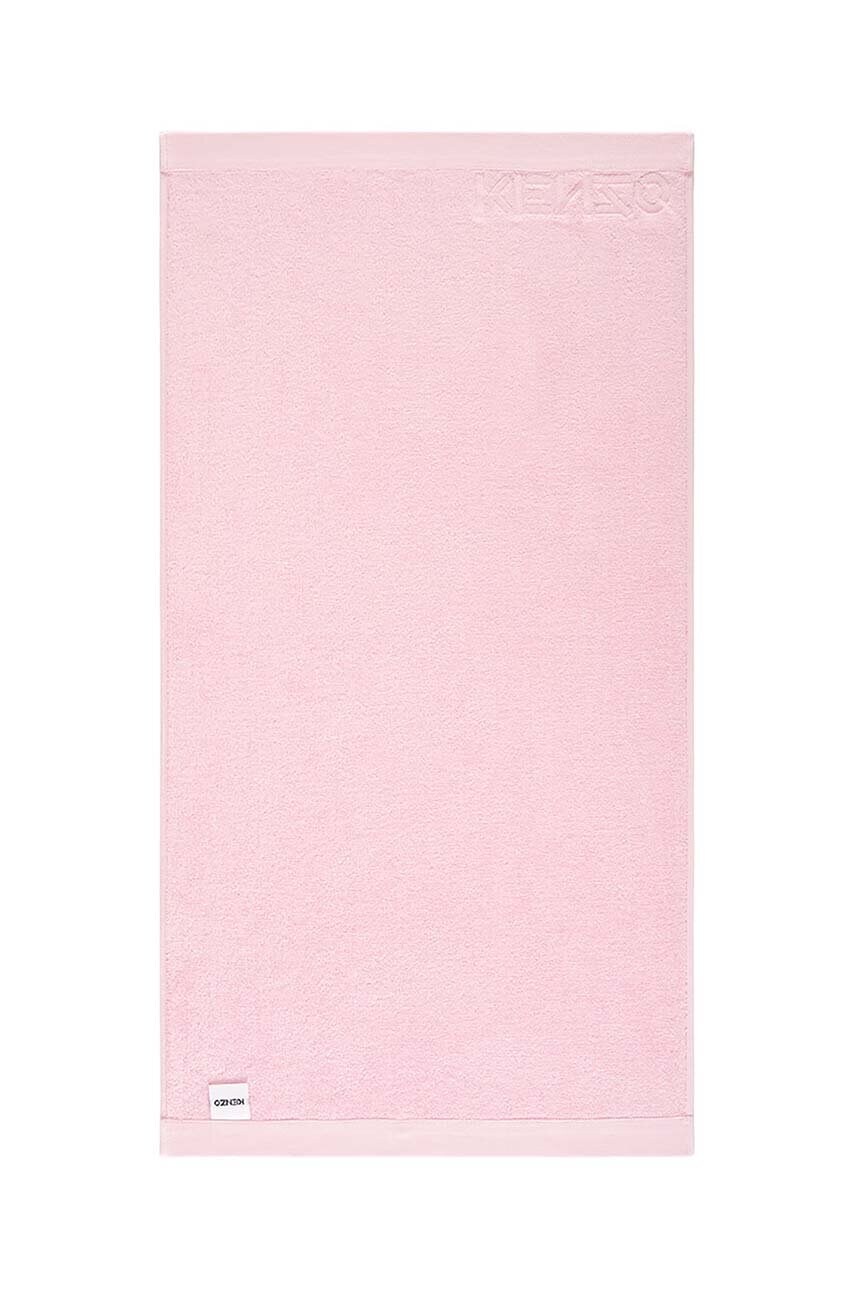 Μικρή βαμβακερή πετσέτα Kenzo Iconic Rose2 55x100 cm φωτογραφία