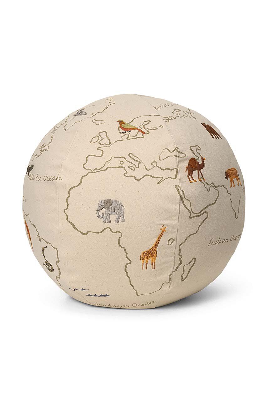 ferm LIVING scaun de puf The World Pouf ferm LIVING scaun de puf The World Pouf