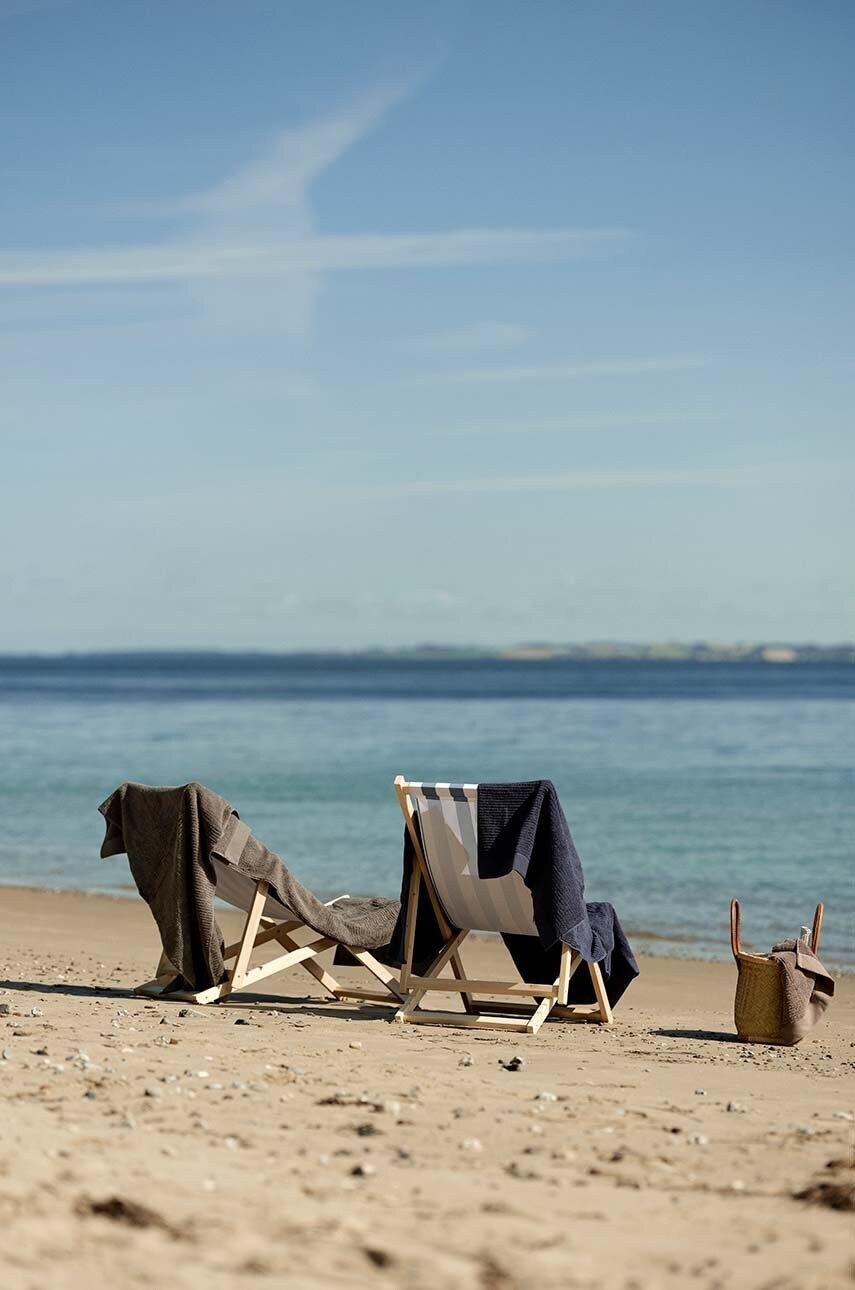 Μεσαία βαμβακερή πετσέτα Zone Denmark Classic Taupe 70 x 140 cm φωτογραφία
