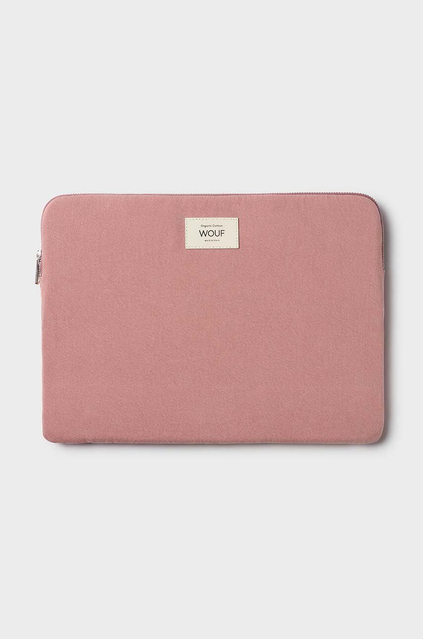 WOUF husa laptop culoarea roz
