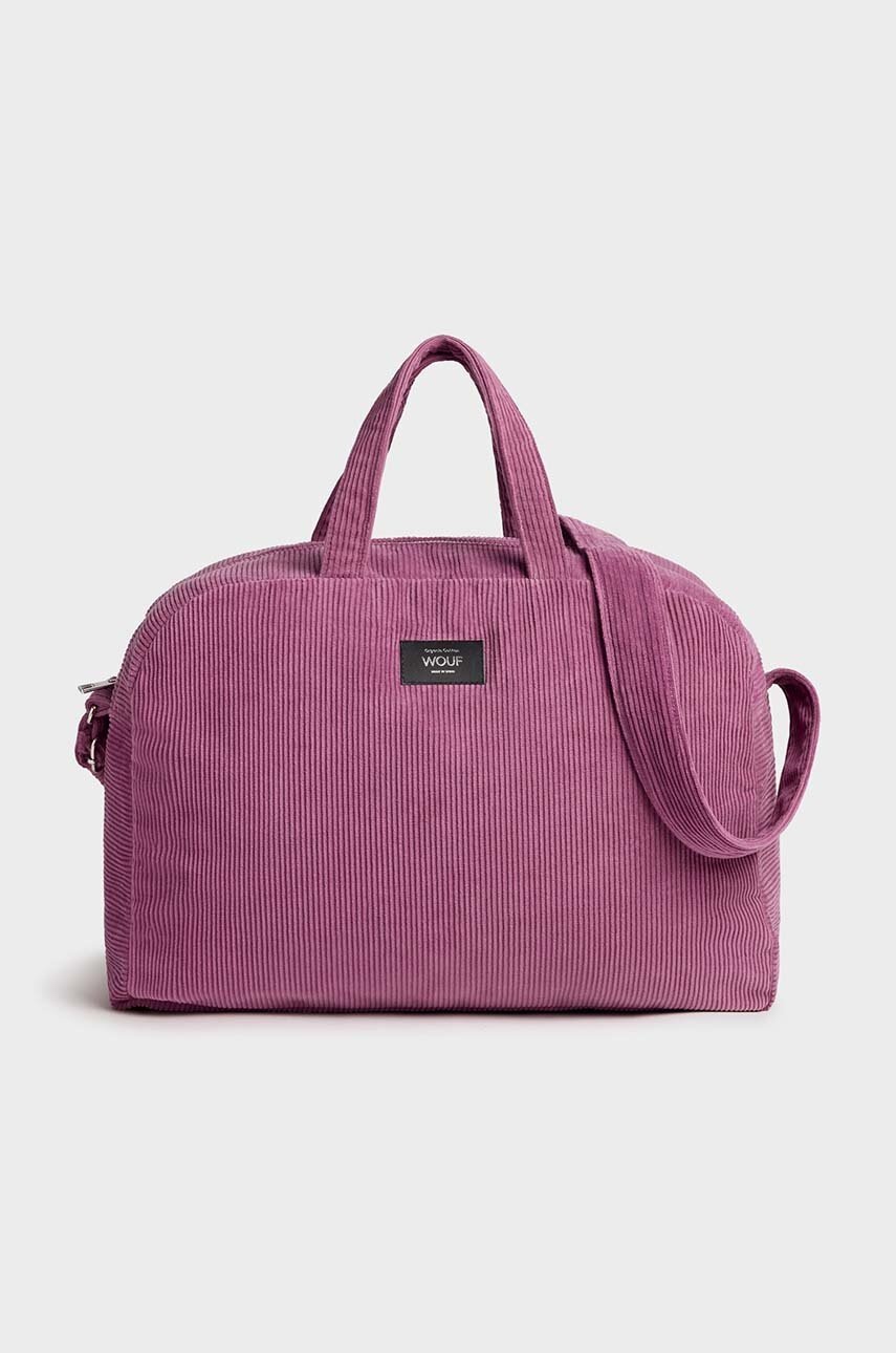 WOUF geanta de bumbac Mauve