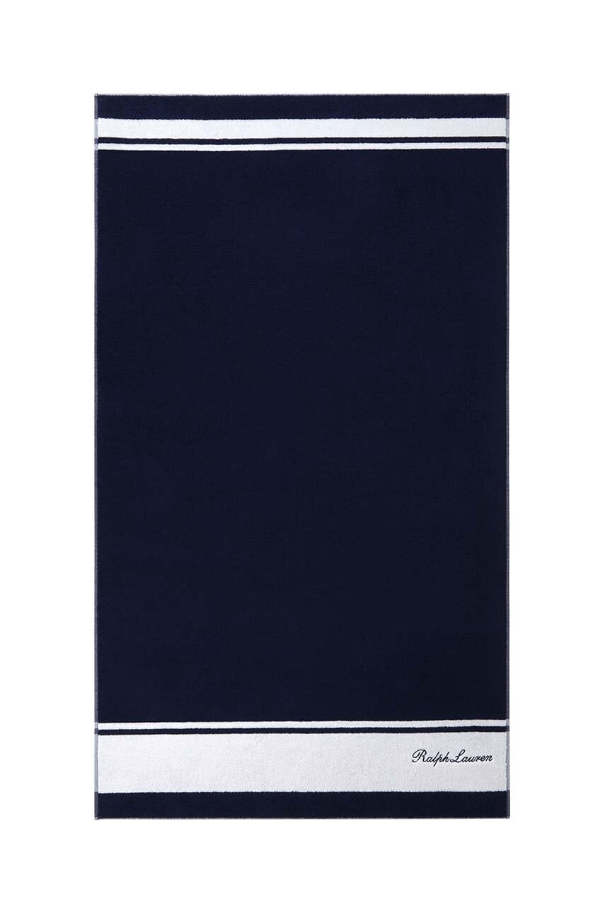 Levně Osuška Ralph Lauren Chesson NavyWhite 100x170 cm